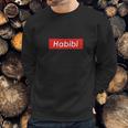 Habibi Habibi Logo Sweatshirt Gifts for Him