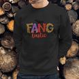 Halloween Fang Tastic Leopard Bat Halloween Day Sweatshirt Gifts for Him