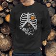 Halloween Skeleton Xray Rib Cage Sweatshirt Gifts for Him