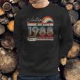 Happy 33Rd Birthday Vintage June 1988 33 Years Old Sweatshirt Gifts for Him