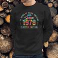 Happy 44Th Birthday Vintage June 1978 44 Years Old Sweatshirt Gifts for Him