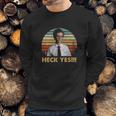 Heck Yes Vintage Napoleon Lovers Dynamite Fan Movie Sweatshirt Gifts for Him