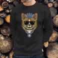 Hodl Ethereum Eth Cat King Crypto Currency Moon Sweatshirt Gifts for Him