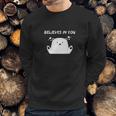 Ice Bear Believes In You Polar Bear Sweatshirt Gifts for Him