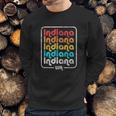 Indiana State Vintage 1970S 1980S Retro Sweatshirt Gifts for Him