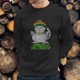 Jamaica Me Crazy Top Funny Gift Jamaican Reggae Music Cat Sweatshirt Gifts for Him