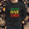 Jamaica One Love Unisex Great Gift Rasta Colors Reggae Sweatshirt Gifts for Him