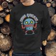 Japanese Pop Culture Music Robot Domo Sweatshirt Gifts for Him