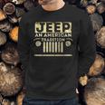 Jeep Retro Print An Amerian Enjoyable Gift 2022 Sweatshirt Gifts for Him