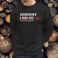 Jonny And Moira Rose 2020 Tweet Us On Facebook Sweatshirt Gifts for Him