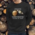 Jupiter Saturn The Great Conjunction December 21 2020 Sweatshirt Gifts for Him