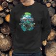 Jurassic World Blue Green Jungle Velociraptor Attack Sweatshirt Gifts for Him