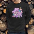 Kawaii Pastel Goth 3 Headed Dog Anime Sweatshirt Gifts for Him