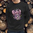 Kawaii Pastel Goth Cute Creepy Girl Skull Demon Evil Girl Sweatshirt Gifts for Him