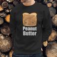 Kawaii Peanut Butter Jelly Pb&J Halloween Matching Bff Sweatshirt Gifts for Him