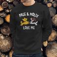 Kids Page And Molly Love Me Sweatshirt Gifts for Him