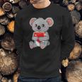 Koala Heat Valentine Funny Valentines Day Singles Gift Sweatshirt Gifts for Him