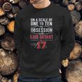 Kris Bryant Scale Of 1 To 10 My Obsession Sweatshirt Gifts for Him