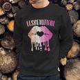 Lesbeatiful Lesbian Lgbtq Member Sexual Diversity Pride Funny Gift Graphic Design Printed Casual Daily Basic Sweatshirt Gifts for Him