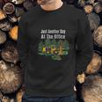 Logging Feller Buncher Driver Timber Just Another Day Sweatshirt Gifts for Him