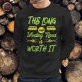 The Long And Winding Road Is Worth It Camping Van Sweatshirt Gifts for Him