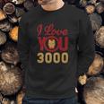 I Love You 3000 Helmet Logo Sweatshirt Gifts for Him