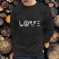 Love Volkswagen Sweatshirt Gifts for Him