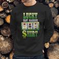 Lucky Gambling | Slot Machine Gift Sweatshirt Gifts for Him