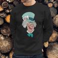 Mad Hatter Big Face Sweatshirt Gifts for Him