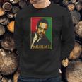 Malcolm X Retro Polo Sweatshirt Gifts for Him