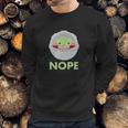 The Mandalorian The Child Nope Sweatshirt Gifts for Him