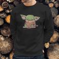 The Mandalorian Cute Child Sleeping Sweatshirt Gifts for Him