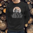 The Mandalorian Sleeping Child Silhouette Sweatshirt Gifts for Him