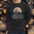 The Mandalorian Sleeping Child Silhouette Sweatshirt Gifts for Him