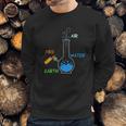 Marijuana Supporter 420 Pothead Hippie Gift Sweatshirt Gifts for Him