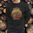 Master Baiter Vintage Sweatshirt Gifts for Him