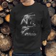 Mens David Gonzales Art Dga Hollywood Homegirl Ride Or Die Sweatshirt Gifts for Him