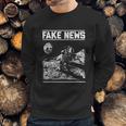 Moon Landing Hoax Apollo 11 1969 Conspiracy Theory Fake News Sweatshirt Gifts for Him