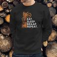 Motocross Eat Sleep Braap Repeat Sweatshirt Gifts for Him