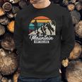 The Mountain Are Callingexplore Travel Lover Sweatshirt Gifts for Him