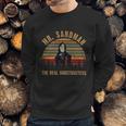 Mr Sandman The Real Ghost Scary Halloween Vintage Sweatshirt Gifts for Him