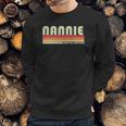 Nannie Gift Name Personalized Retro Vintage 80S 90S Sweatshirt Gifts for Him