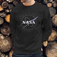 Nasa Approved Space Program Logo Sweatshirt Gifts for Him