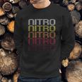 Nitro Vintage Style West Virginia Sweatshirt Gifts for Him