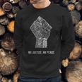 No Justice No Peace 1 Sweatshirt Gifts for Him