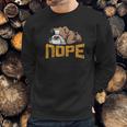 Nope Lazy English Bulldog Funny Dog Pet Lover Sweatshirt Gifts for Him