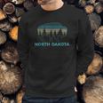 North Dakota Bison Vintage American Buffalo Sweatshirt Gifts for Him