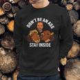 Official Arnold Schwarzenegger Stay Inside Sweatshirt Gifts for Him