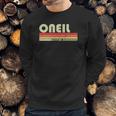 Oneil Surname Funny Retro Vintage 80S 90S Birthday Reunion Sweatshirt Gifts for Him