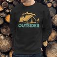 Outsider Hiking Tent Adventure T- Sweatshirt Gifts for Him